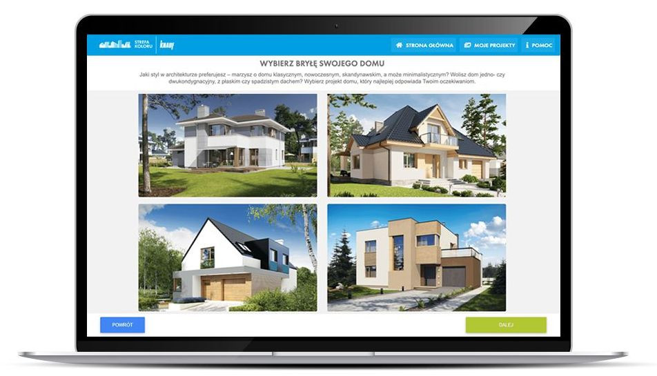 Wybierz gotowy projekt domu z portfolio Knauf