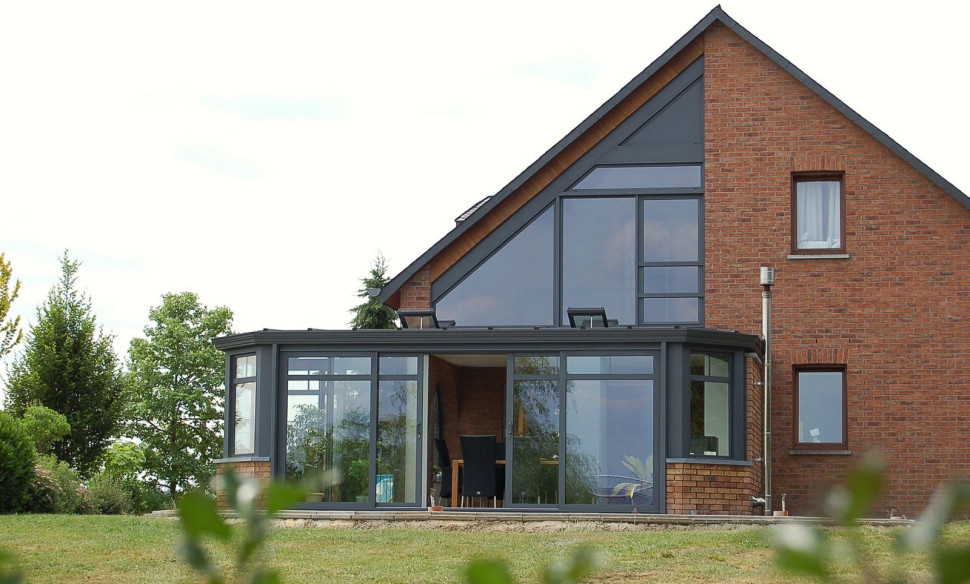 Okna aluminiowe - różne kształty okien