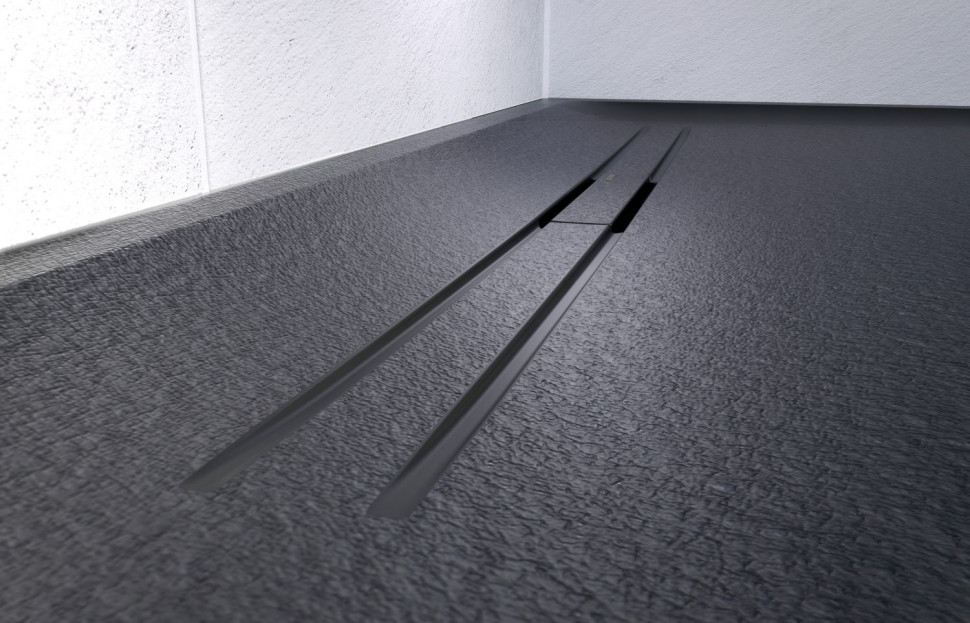 Płaski, prawie niewidoczny brodzik prysznicowy Geberit Sestra