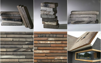 Pięć oryginalnych wersji kolorystycznych cegieł elewacyjnych Terca od Wienerberger 