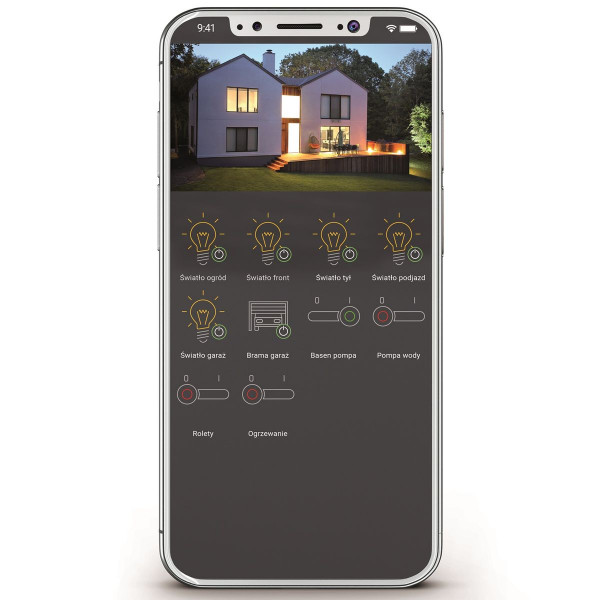 Sterowanie oświetleniem za pomocą smartfona