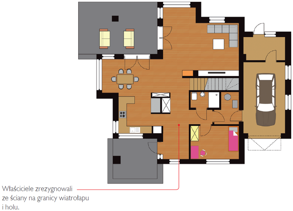 Rzut parteru po zmianach