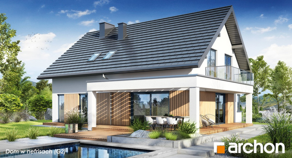 Dom w nefrisach (G2) z Pracowni ARCHON+