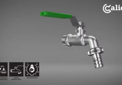 Mrozoodporny zawór czerpalny Calido seria OGRÓD