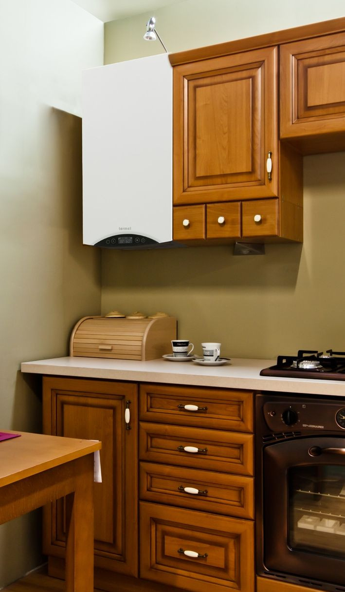 Gazowy kocioł dwufunkcyjny