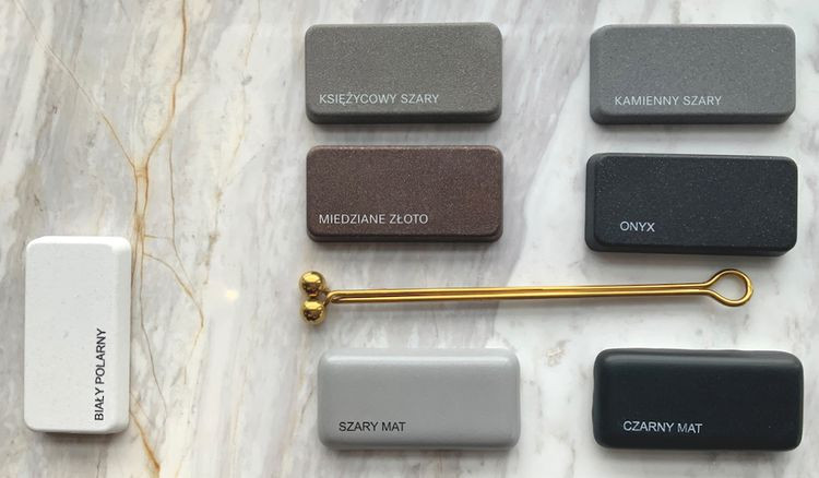 Moodboard z szarościami