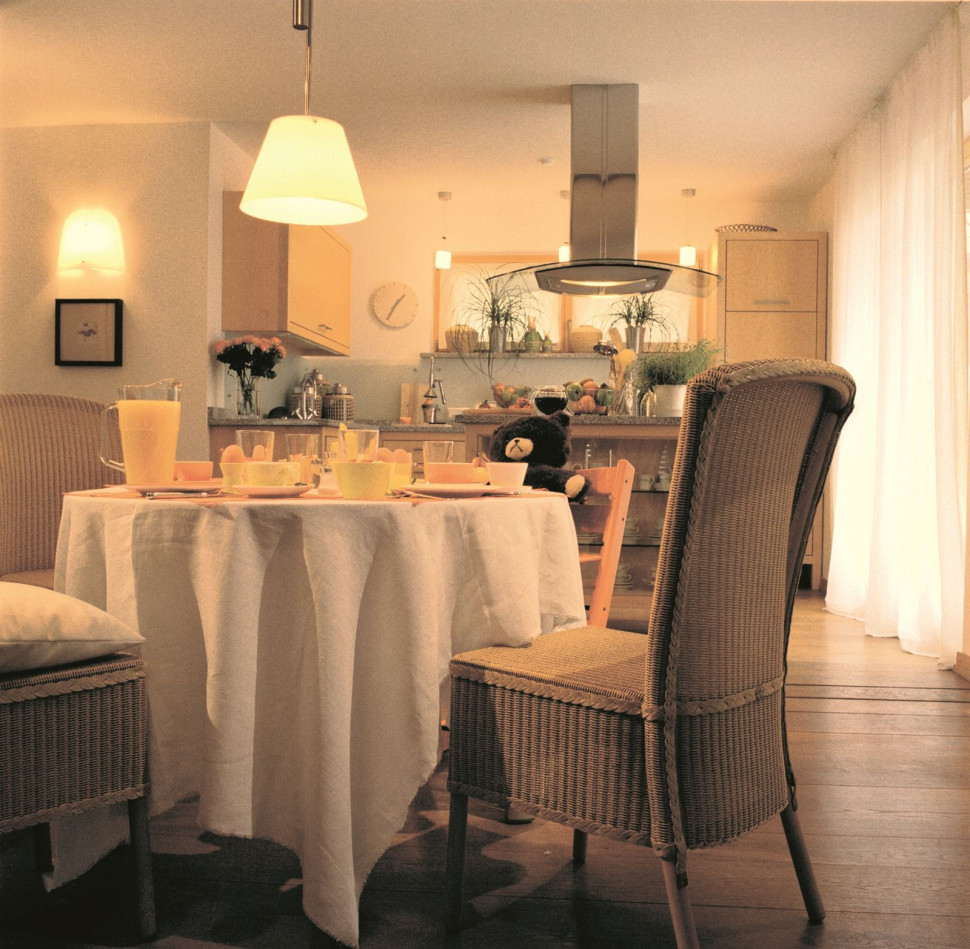 Oświetlenie kuchni i jadalni