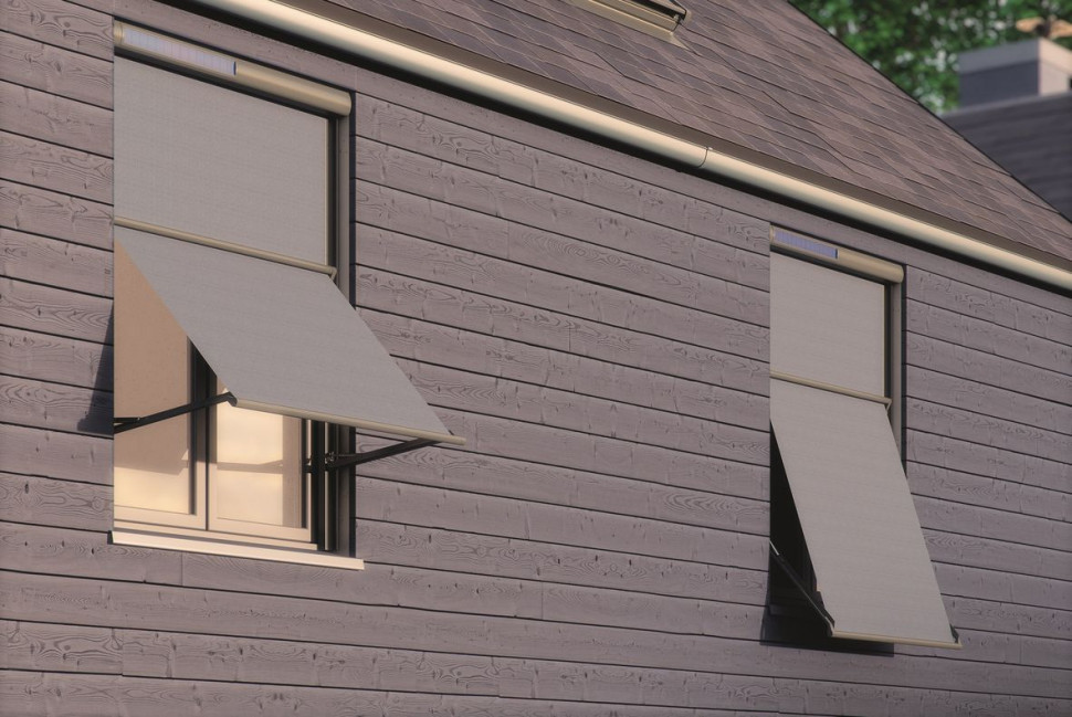 Markizorolety w oknach fasadowych