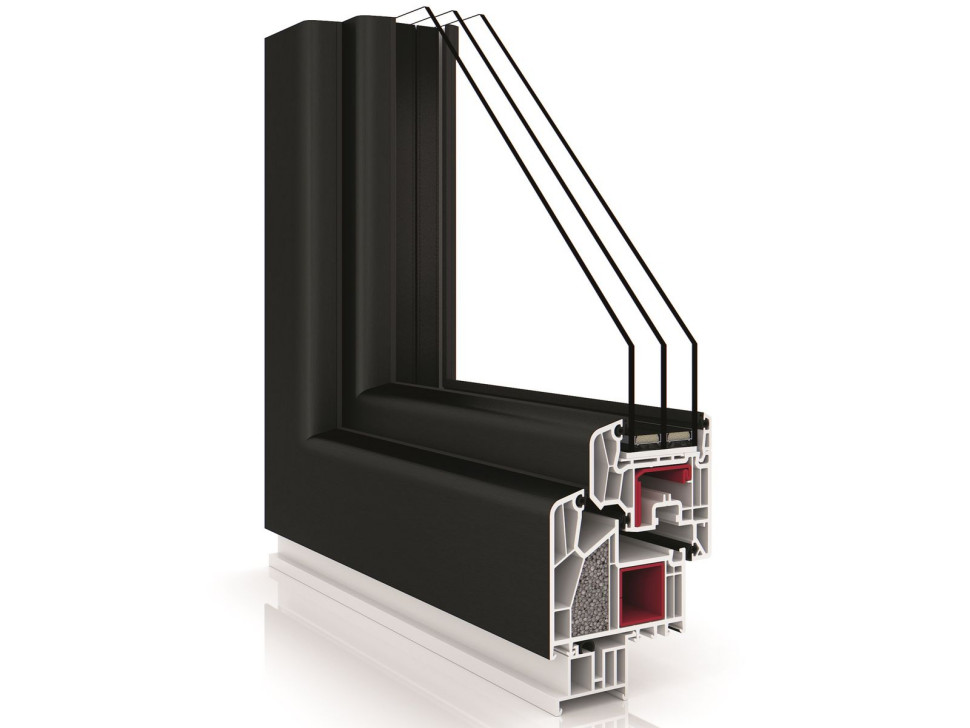 Profile plastikowe z komorowego PVC