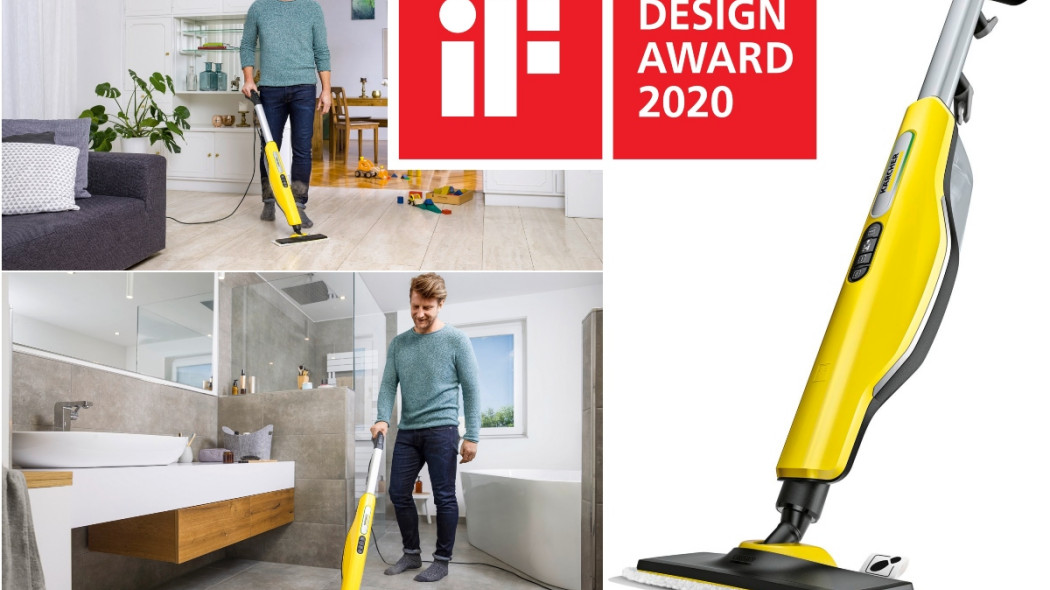 Mop parowy Kärcher SC 3 EasyFix z iF Design 2020!