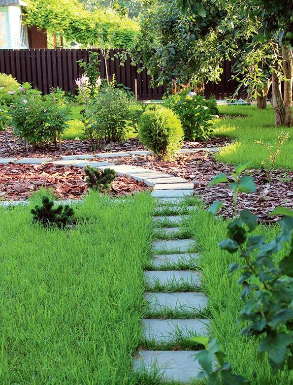 Ścieżka z płyt ogrodowych