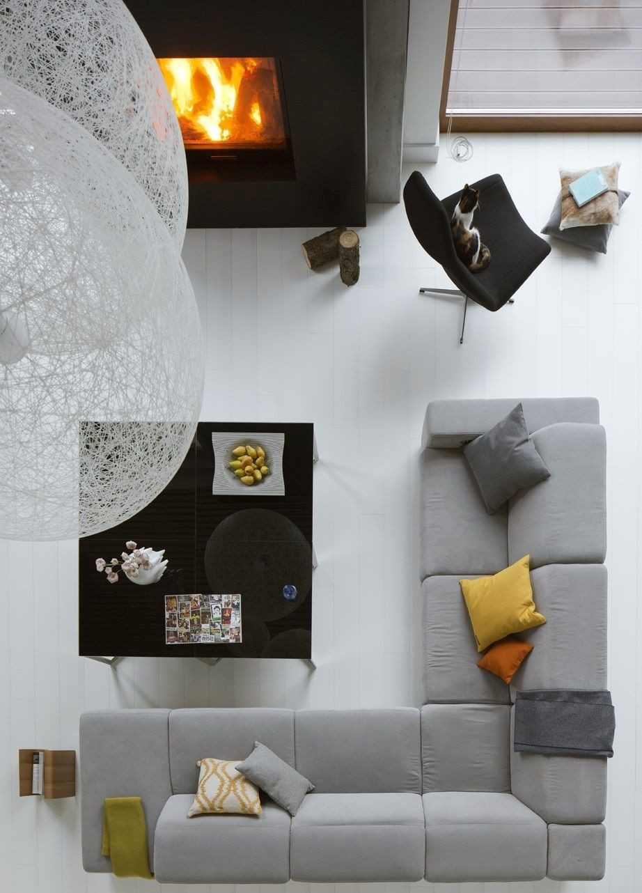 Przestronny pokój dzienny