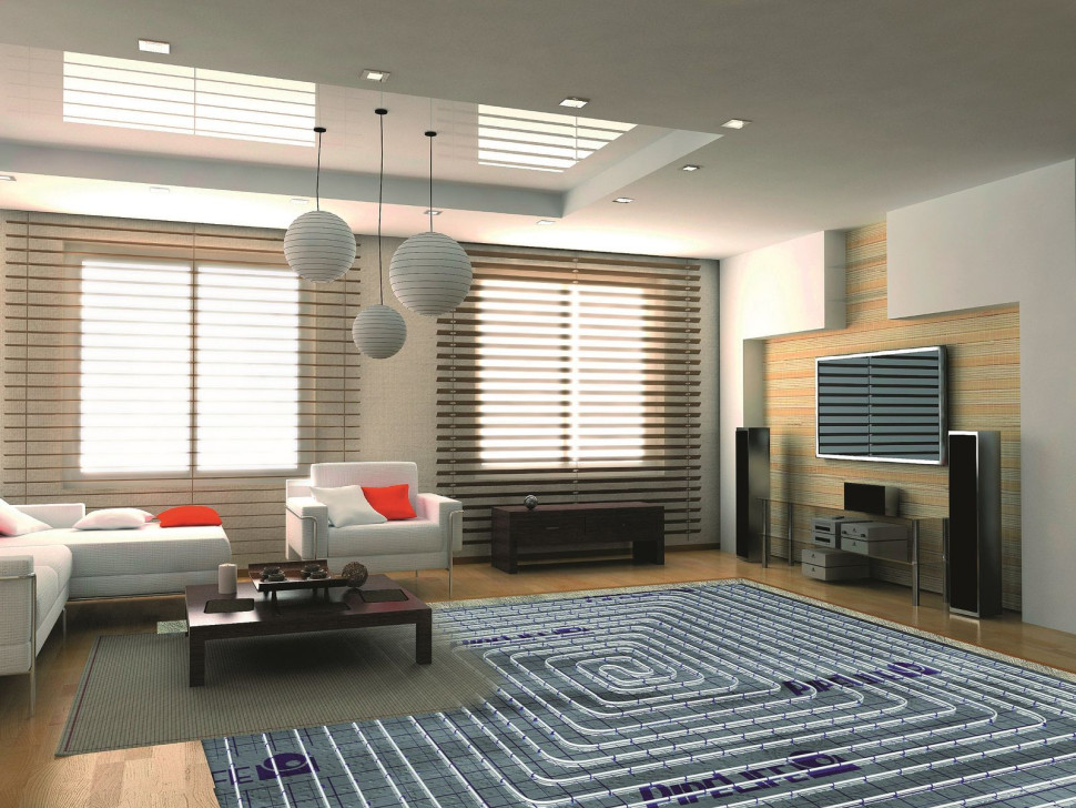 Ogrzewanie płaszczyznowe podłogowe