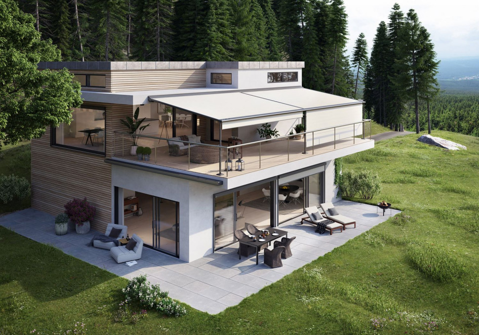 PERGOLA markilux - ochrona przed słońcem, wiatrem i deszczem