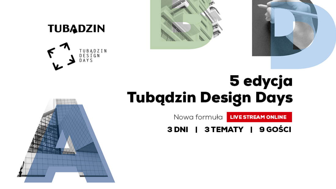 Jubileuszowa edycja "Tubądzin Design Day" w sieci!