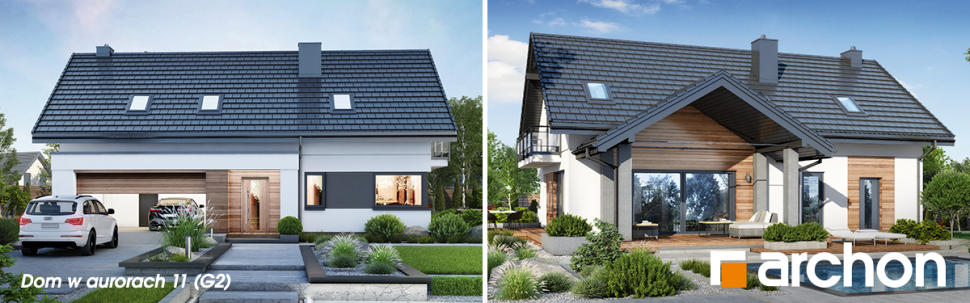 Dom w aurorach 11 (G2) - wizualizacja
