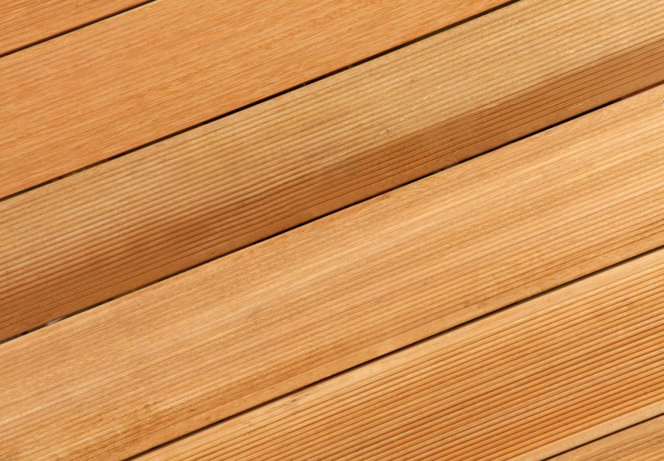 Taras z drewna egzotycznego na legarach (system tarasowy)