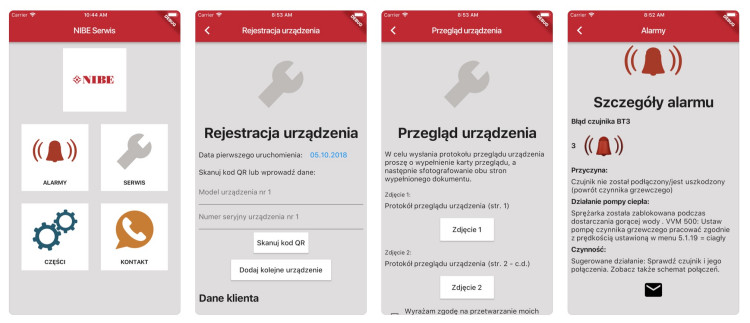 NIBE Serwis - diagnoza błędów i naprawa urządzeń NIBE