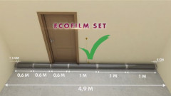 Jak układać elektryczne folie grzejne ECOFILM F?