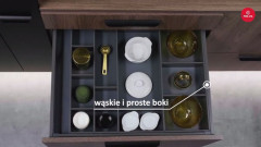 Systemy szuflad Slim Box i Comfort Box REJS