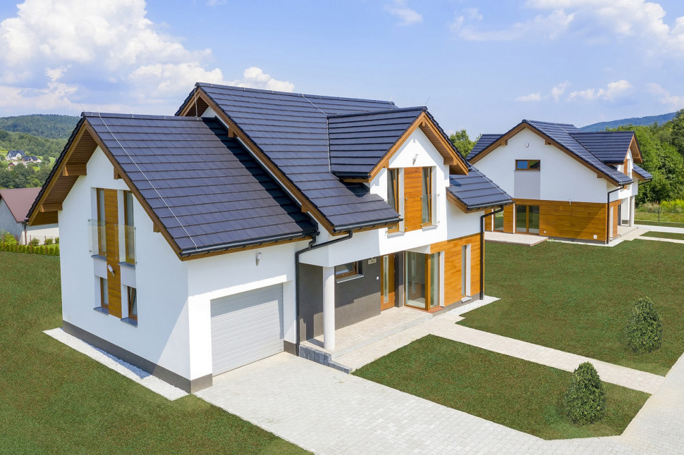 CREATON - Dachowka SIMPLA NUANCE czarna matowa angobowana