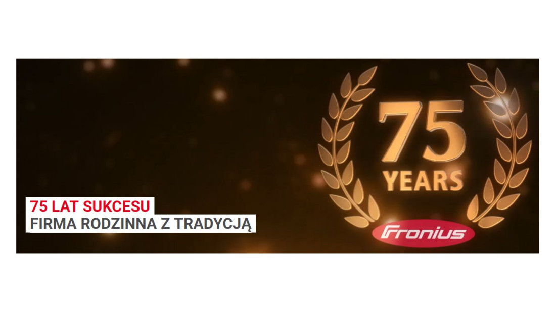 Fronius świętuje 75 urodziny