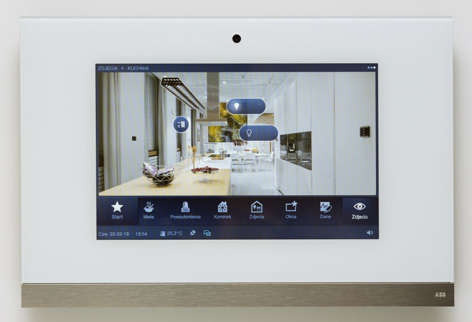 Panel do sterowania oświetleniem