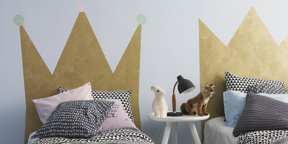 Pokój dziecka: Ozdobienie wezgłowia łóżek koroną
