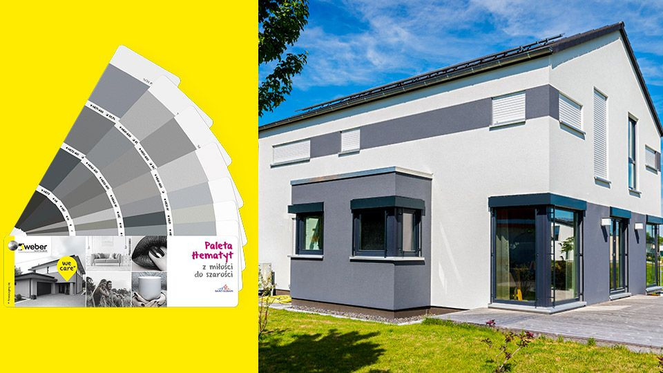 Elewacja w odcieniach szarości