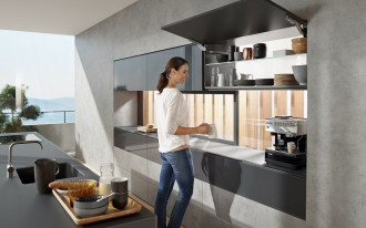 Nowoczesne okucia meblowe do szafek i szuflad w kuchni