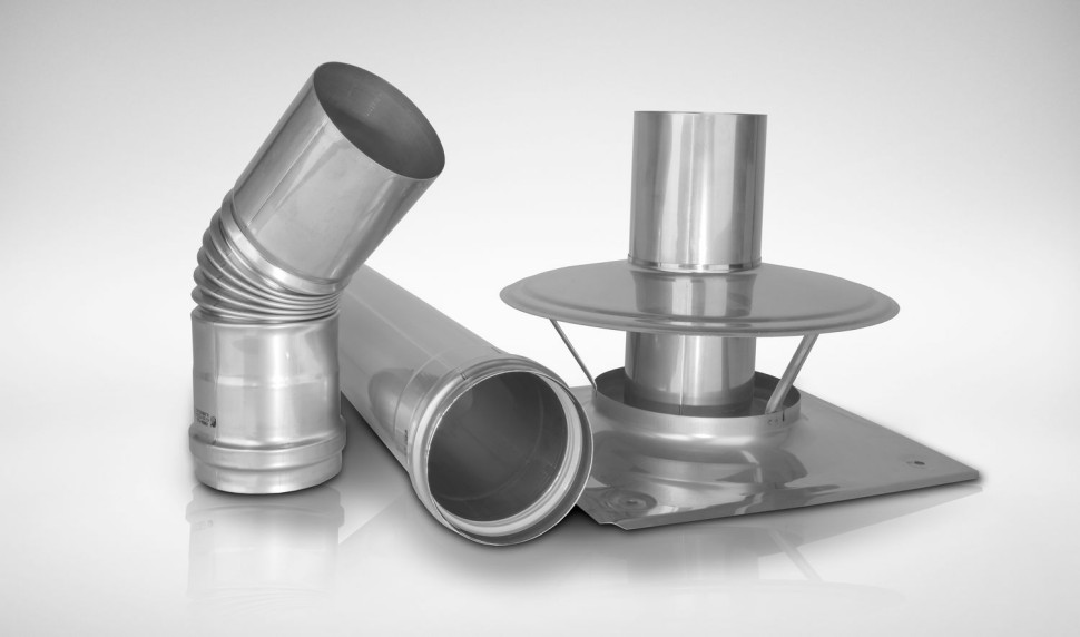 Elementy stalowych systemów kominowych