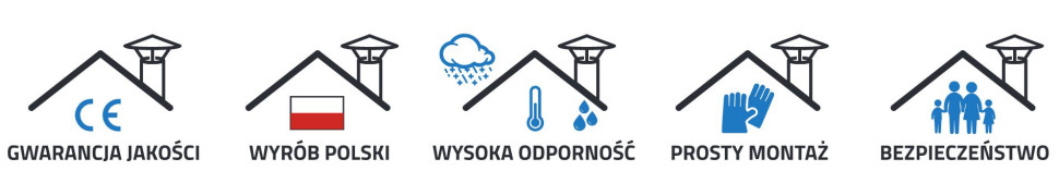 Zalety stalowych systemów kominowych Komin-Flex