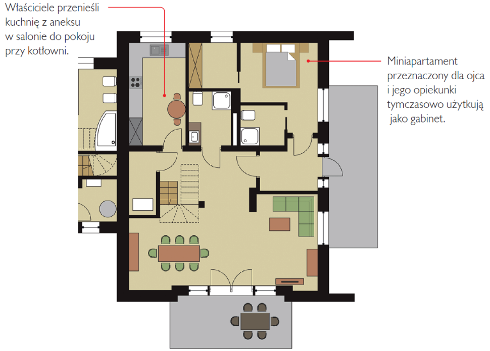 Rzut parteru po zmianach