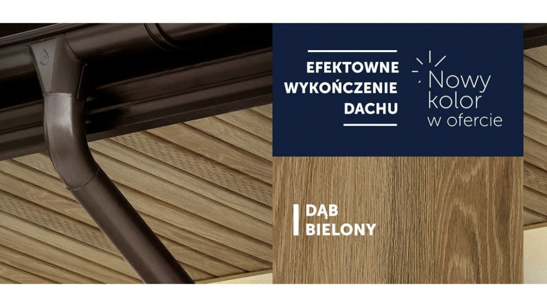 Nowy kolor podsufitki dachowej stalowej w ofercie Budmat!