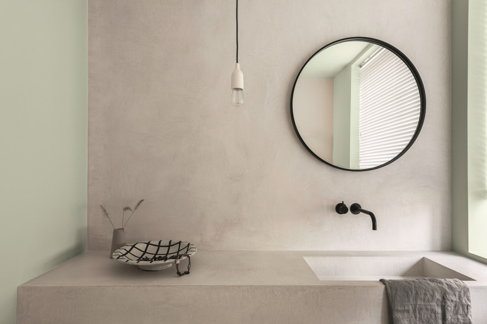 Łazienka pomalowana farbą odporną na wilgoć