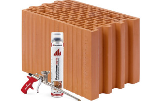 Pustaki ceramiczne Porotherm 25 3x1/3 Dryfix od Wienerberger