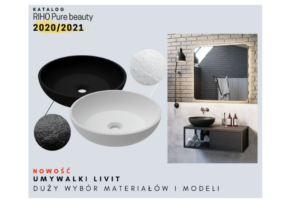 Umywalki Livit