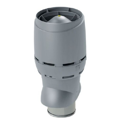 Kominek wentylacyjny VILPE® FLOW XL 250/IS/500 jasnoszary