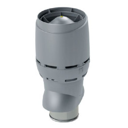 Kominek wentylacyjny VILPE® FLOW XL 250/IS/500 jasnoszary