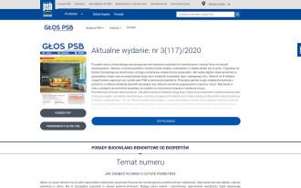 Zapisz się do newslettera i bezpłatnej prenumeraty Głosu PSB