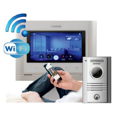 Wideodomofon jednoabonentowy CMV-70MX z kamerą DRC-40KR2 - COMMAX