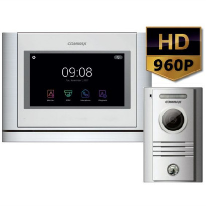 Wideodomofon jednoabonentowy CDV-704MA z kamerą DRC-40KHD - COMMAX