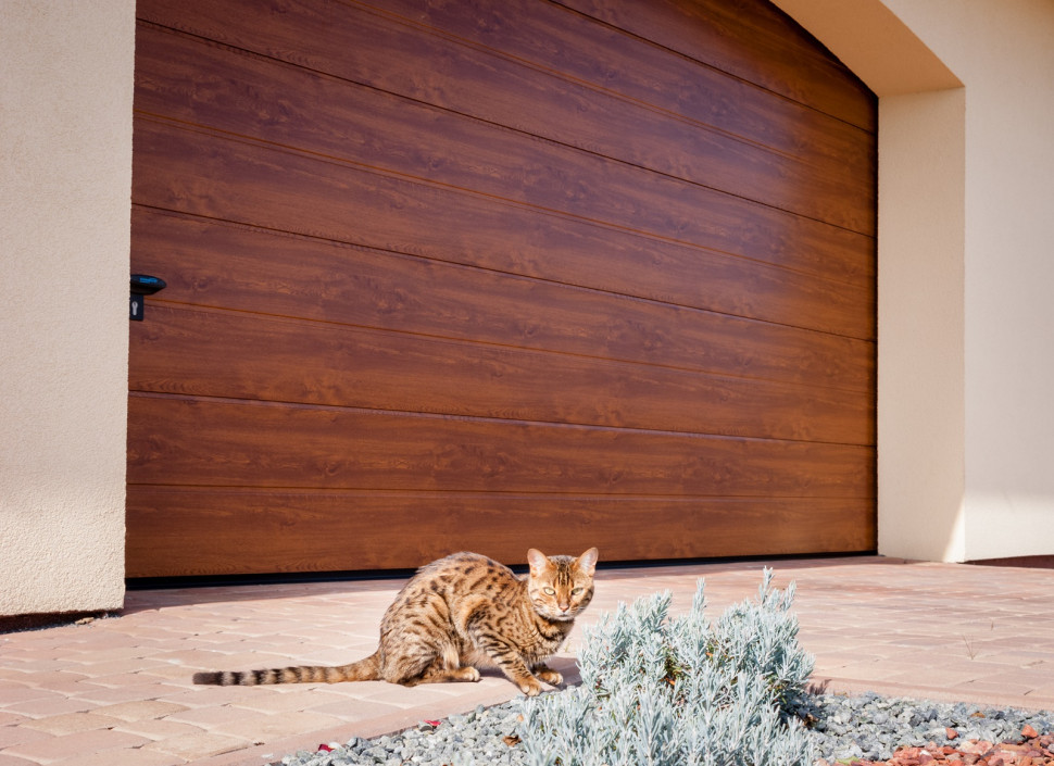 Segmentowa brama garażowa ISO 45