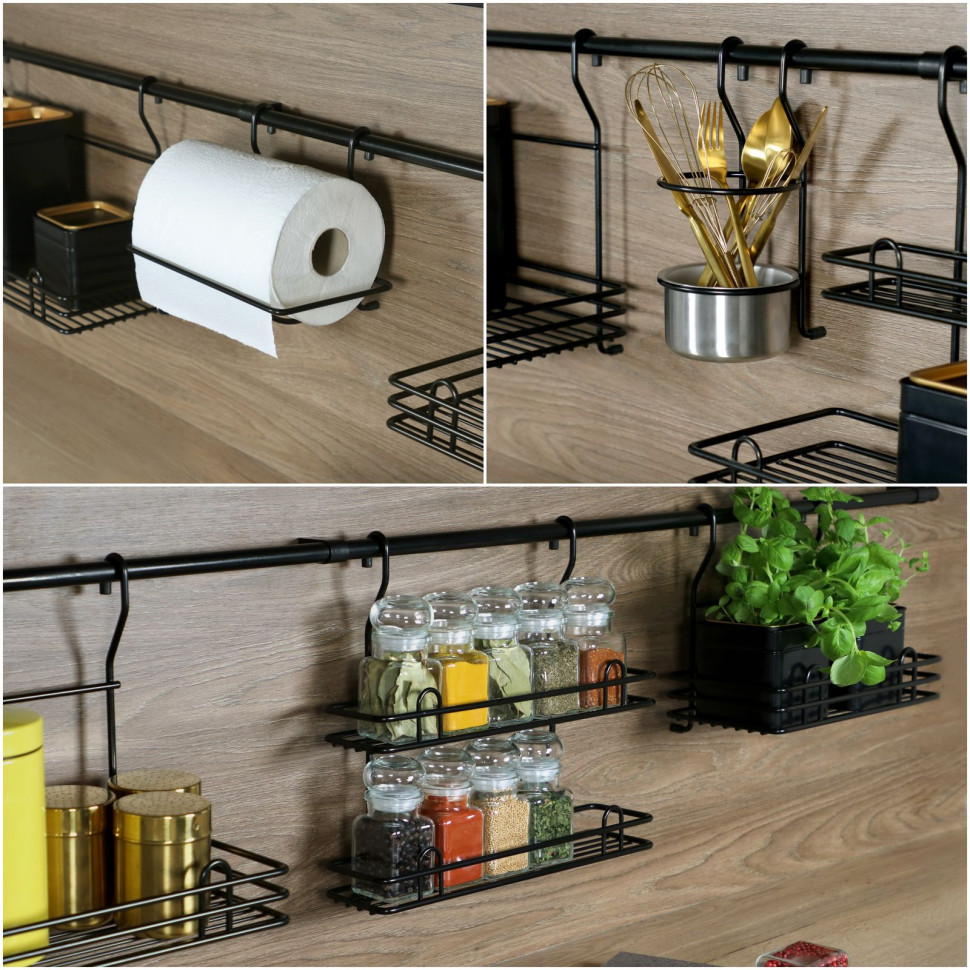 Małe akcesoria kuchenne: koszyki zawieszkowe