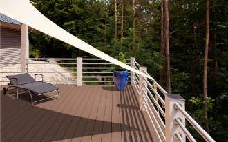 Tarasy z paneli kompozytowych - rodzaje i montaż paneli