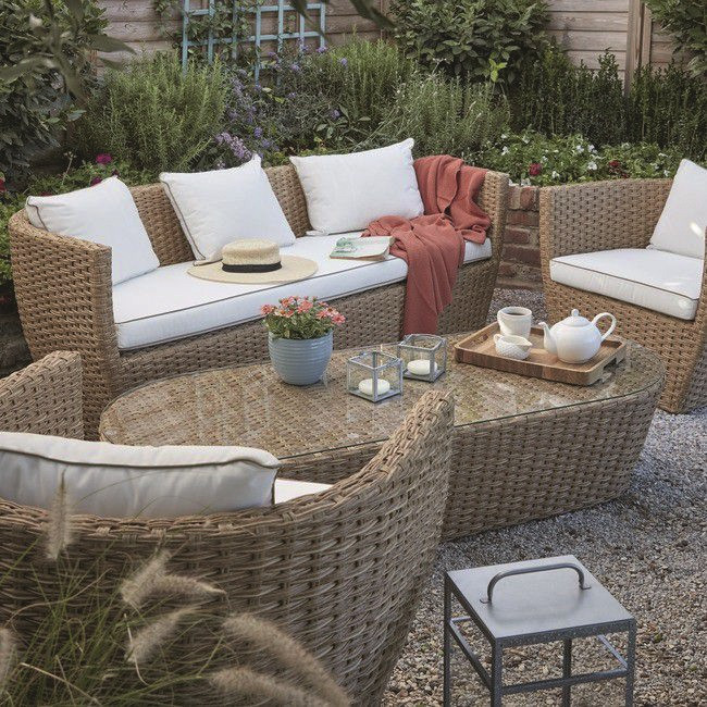 Meble ogrodowe z technorattanu