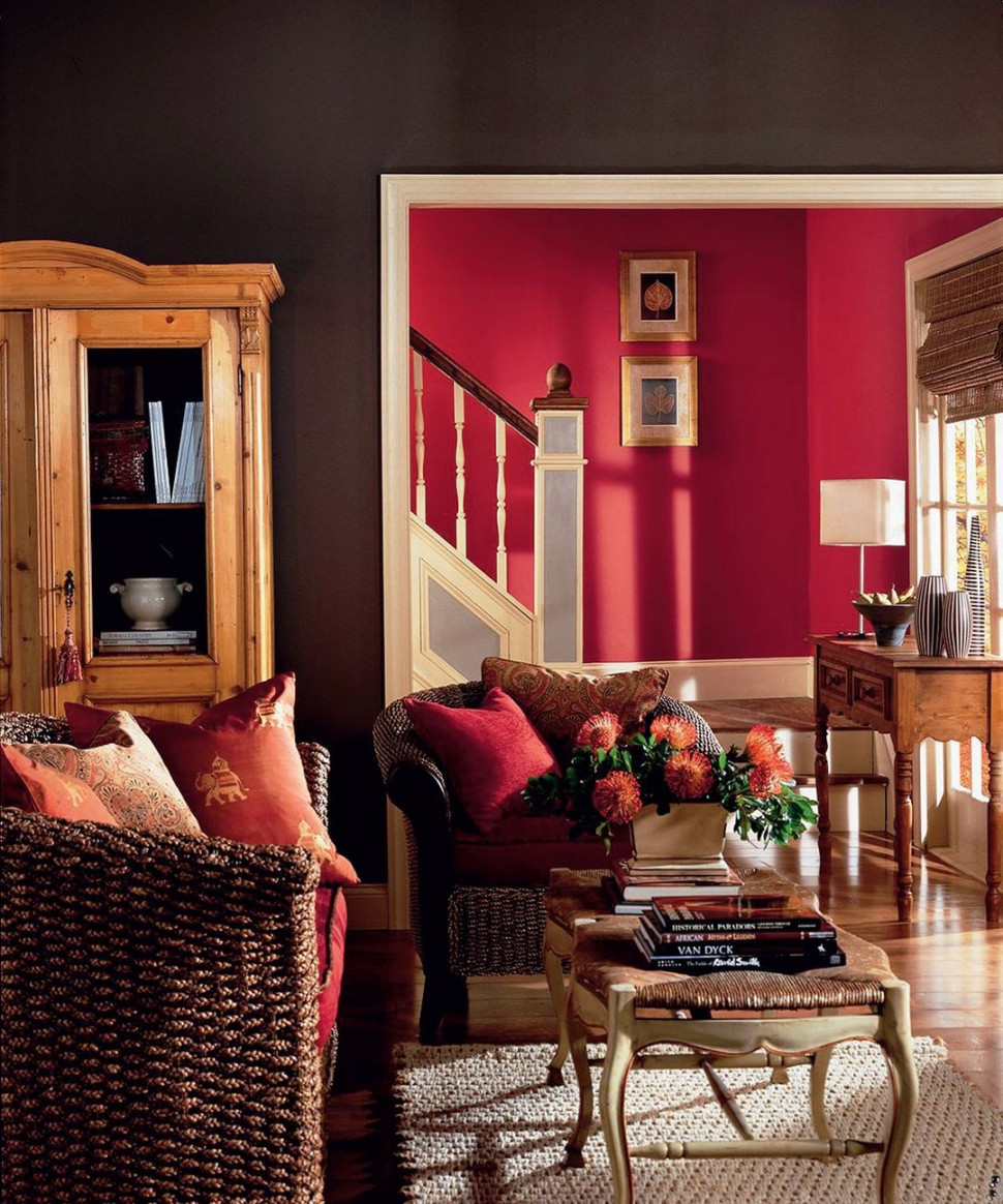 Umiejętne połączenie kolorów we wnętrzu 