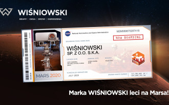 Marka WIŚNIOWSKI leci na Marsa!