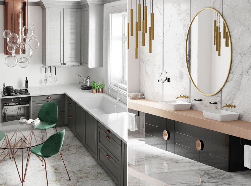 Aranżacje kuchni i łazienki zgodnie z najnowszym designem