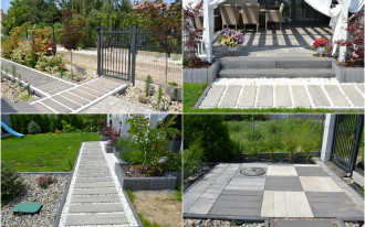 Nawierzchnia ogrodowa na gliniastym gruncie